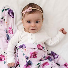 Load image into Gallery viewer, Rose Pink Velvet Bow Headband Snuggle Hunny