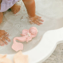 Load image into Gallery viewer, Maeve the Mermaid Natural Rubber Teether - Berry