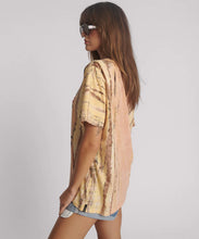 Load image into Gallery viewer, It's Juicy In Jamaica Boyfriend Tee - Peach