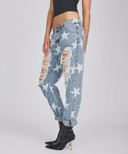 Load image into Gallery viewer, Star Saints Messed Up Boyfriend Jeans