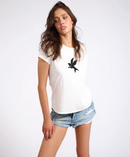 Load image into Gallery viewer, Classic Bird Tee - White Oneteaspoon