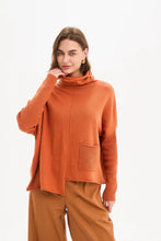 Load image into Gallery viewer, Roll Hem Pocket Knit - Amberstone