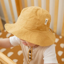 Load image into Gallery viewer, Cotton Sun Hat-Golden Tan