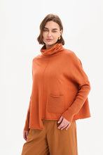 Load image into Gallery viewer, Roll Hem Pocket Knit - Amberstone