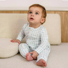 Load image into Gallery viewer, Day or Night Onesie - Blue Gingham