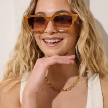 Load image into Gallery viewer, Jury Rectangular Sunglasses - Vintage Tort