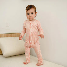 Load image into Gallery viewer, Day or Night Onesie - Heart Gingham