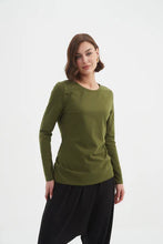 Load image into Gallery viewer, Long Sleeve T-Shirt - Khaki