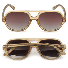 Load image into Gallery viewer, Soek Sunglasses - Billy Clear Brown