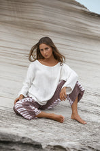 Load image into Gallery viewer, Nadia Hessain Long Sleeve Top - Natural White