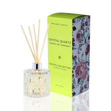 Load image into Gallery viewer, Diffuser Crystal Quartz - Coconut, Lime + Passionfruit