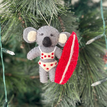 Load image into Gallery viewer, Felt Hanging Christmas Decorations - Assorted designs