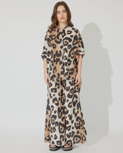 Load image into Gallery viewer, Kovo Leopard Wide Leg Pant