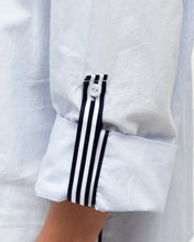 Load image into Gallery viewer, Striped Trim Shirt - Light Blue