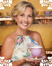 Load image into Gallery viewer, Lyndal. T Lavender Teacup & Saucer XL