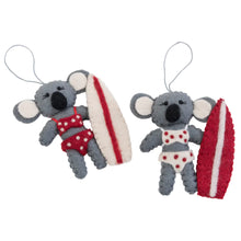 Load image into Gallery viewer, Felt Hanging Christmas Decorations - Assorted designs