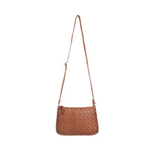 Load image into Gallery viewer, Bendigo Woven Cross Body Bag - Oak
