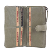 Load image into Gallery viewer, Veronica Ladies Leather Wallet - Olive