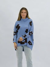 Load image into Gallery viewer, Gia Blue/Chocolate Jumper