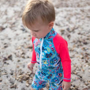 Load image into Gallery viewer, Bush Wonderland   All in one Snap Sunsuit