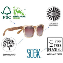 Load image into Gallery viewer, Soek Sunglasses - Zahra Opal Tort