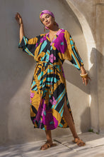 Load image into Gallery viewer, Zsa Zsa Robe - Peacock Royale