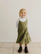 Load image into Gallery viewer, Vincente Organic Sugarcane Dress - Forest