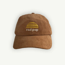 Load image into Gallery viewer, Rad Pop Cord Baseball Cap - Tan