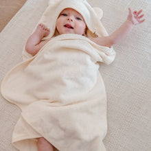 Load image into Gallery viewer, Hooded Towel - Ivory
