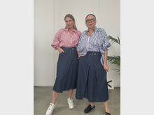 Load image into Gallery viewer, Denim Midi Skirt