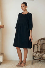 Load image into Gallery viewer, Matilda Dress Corduroy - Midnight