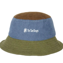 Load image into Gallery viewer, Cord Bucket Hat Kaleido - Canyon (Brown top)