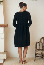 Load image into Gallery viewer, Matilda Dress Corduroy - Midnight