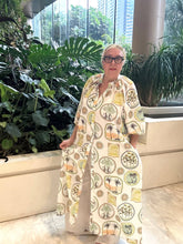 Load image into Gallery viewer, Tropical Linen Blend Dress