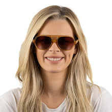 Load image into Gallery viewer, Soek Sunglasses - Billy Clear Brown
