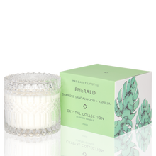 Load image into Gallery viewer, Candle Emerald - Oakmoss, Sandalwood + Vanilla
