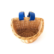 Load image into Gallery viewer, Beep Kids Wicker Bike & Scooter Basket with Fun Rocket Liner