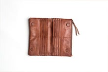 Load image into Gallery viewer, Large Capri Wallet V2 - Cognac