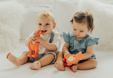 Load image into Gallery viewer, Mizzie The Kangaroo – Baby Teething Toy 100% Natural Rubber