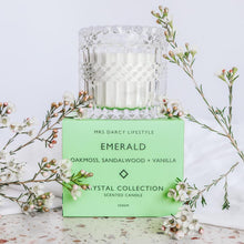 Load image into Gallery viewer, Candle Emerald - Oakmoss, Sandalwood + Vanilla