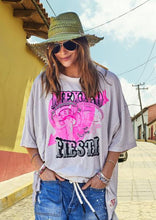 Load image into Gallery viewer, Mexican Fiesta Oversized Tee - Natural Marle
