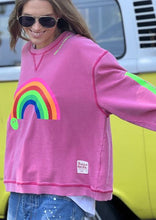 Load image into Gallery viewer, Vintage Rainbow Sweat - Washed Pink

