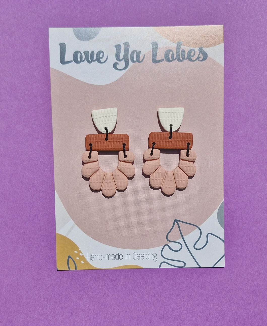 Isobel Statement Dangles - Ivory