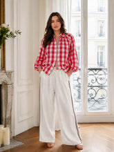 Load image into Gallery viewer, Monaco Side Stripe Pant – White
