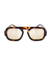 Load image into Gallery viewer, Retro Aviator Sunglasses - Dark Tort
