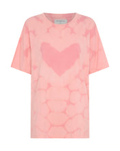 Load image into Gallery viewer, Love Sweat Tie Dye Boyfriend Tee - Pale Pink
