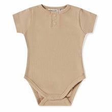 Load image into Gallery viewer, Pebble Short Sleeve Organic Bodysuit
