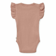 Load image into Gallery viewer, Rose Short Sleeve Organic Bodysuit
