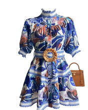 Load image into Gallery viewer, Donatella  Dress - Blue
