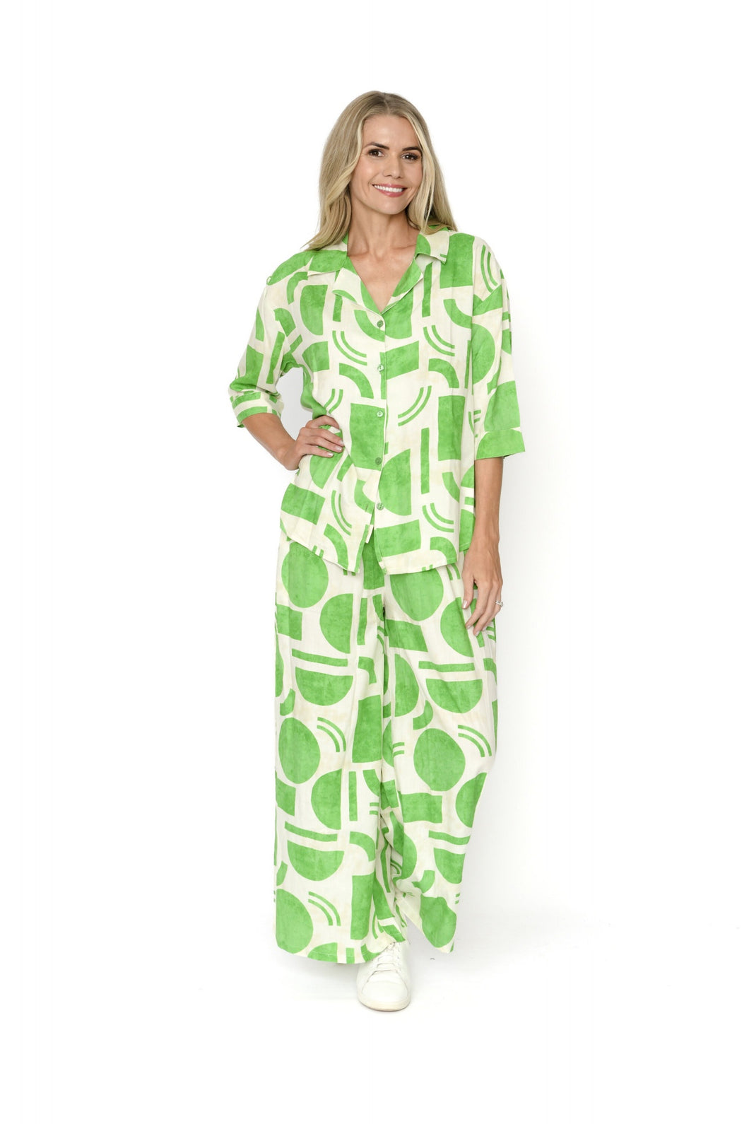 Millie Pants Set - Simple Green